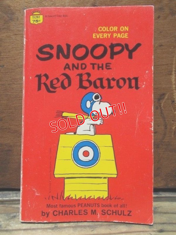 画像1: ct-130716-69 Snoopy and the Red Baron 60's Comic