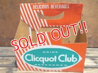 dp-110803-18 Clicquot Club / 60's Paper Bottle Carrier