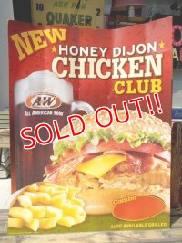 ad-130707-02 A&W / 2006 New Honey Dijon Chicken Club Poster