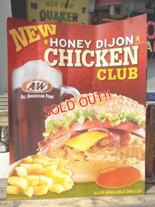画像1: ad-130707-02 A&W / 2006 New Honey Dijon Chicken Club Poster