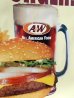 画像2: ad-130707-01 A&W / 2000 New Bigger Deluxe Cheeseburger Poster (2)