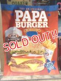 ad-130707-03 A&W / 2006 Papa Burger Combo Poster