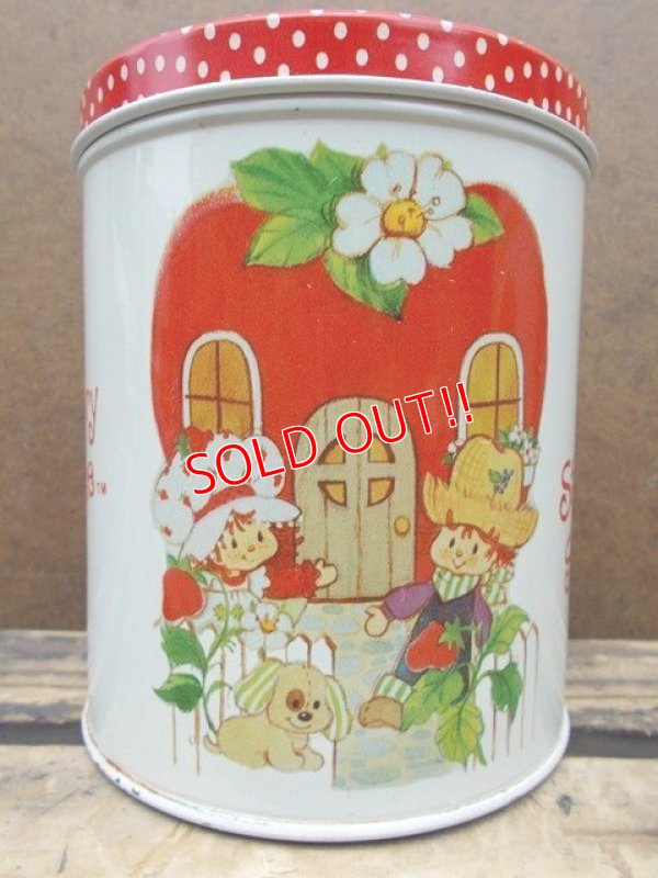 画像1: ct-130716-22 Strawberry Shortcake / 80's Tin Canister (S)