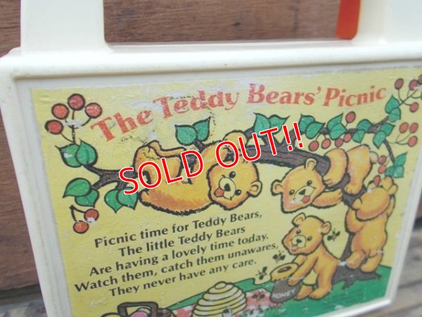 画像5: fp-130416-05 Fisher-Price / 1979 Pocket Radio "The Teddy Bear's Picnic" #792