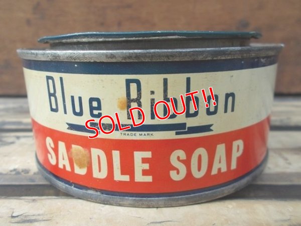画像3: dp-130801-12 Blue Ribbon / Vintage Saddle Soap Can