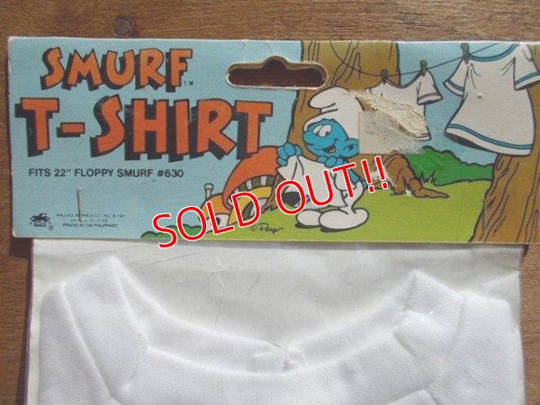 画像3: ct-130702-28 Smurf / 80's Plush doll T-Shirt "Let's Play!"