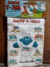 画像4: ct-130702-28 Smurf / 80's Plush doll T-Shirt "Let's Play!" (4)