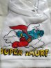 画像2: ct-130702-27 Smurf / 80's Plush doll T-Shirt "Super Smurf" (2)