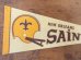 画像2: dp-722-06 NFL 70's mini Pennant "The New Orleans Saints" (2)