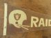 画像2: dp-722-05 NFL 70's mini Pennant "Oakland Raiders" (2)