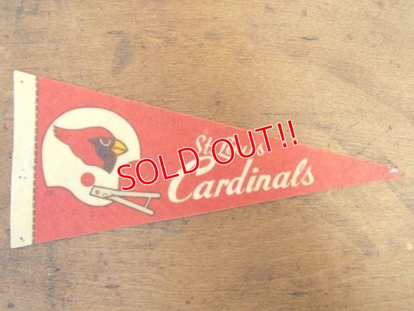 画像1: dp-722-01 NFL 70's mini Pennant "St, Louis Cardinals"