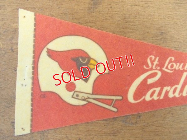 画像2: dp-722-01 NFL 70's mini Pennant "St, Louis Cardinals"