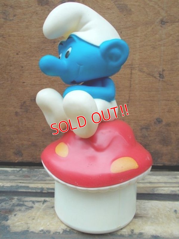 画像2: ct-130806-18 Smurf / Talbot Toys 80's Mushroom Musical Box