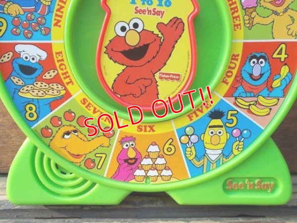 画像4: ct-806-16 Sesame Street / Fisher-Price Elmo's 1 to 10 See'n Say roulette