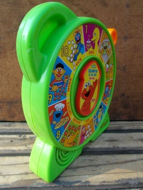 他の写真1: ct-806-16 Sesame Street / Fisher-Price Elmo's 1 to 10 See'n Say roulette