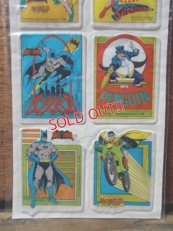 画像3: ct-813-91 DC Comic / Super Heroes 80's Puffy Stickers (C)