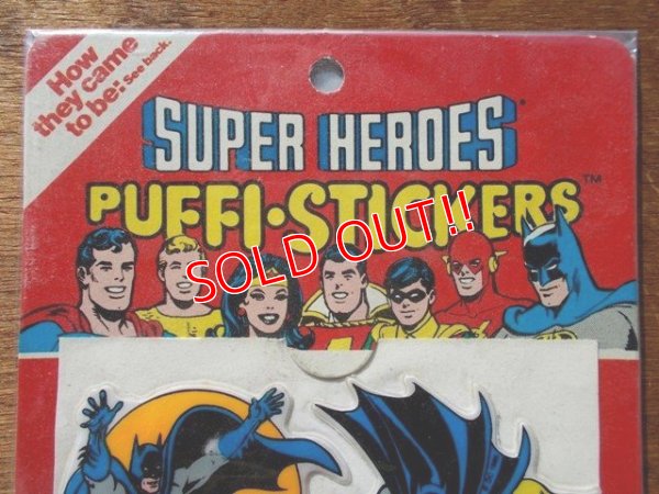 画像2: ct-813-90 DC Comic / Super Heroes 80's Puffy Stickers (D)