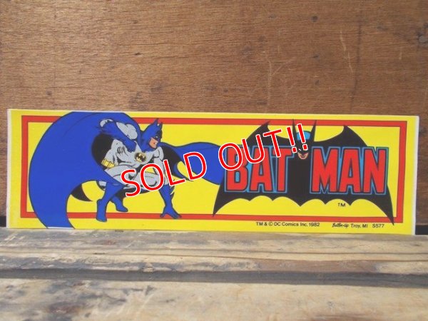 画像1: ct-813-98 Batman / 80's Sticker (B)