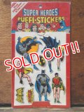 ct-813-90 DC Comic / Super Heroes 80's Puffy Stickers (D)