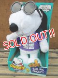 ct-130716-63 Joe Cool / Hasbro 90's Smiling Snoopy Plush doll