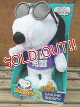 ct-130716-63 Joe Cool / Hasbro 90's Smiling Snoopy Plush doll