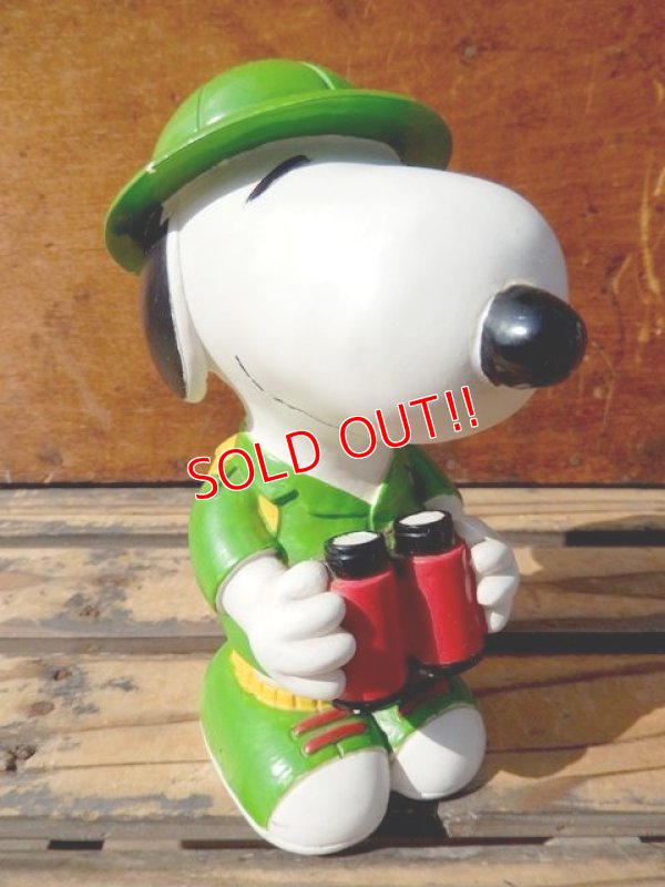 画像1: ct-130716-62 Snoopy / Explorer Ceramic Bank