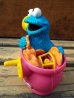 画像2: ct-130806-01 Cookie Monster / Tootsie toy 90's Bubbles Toy (2)