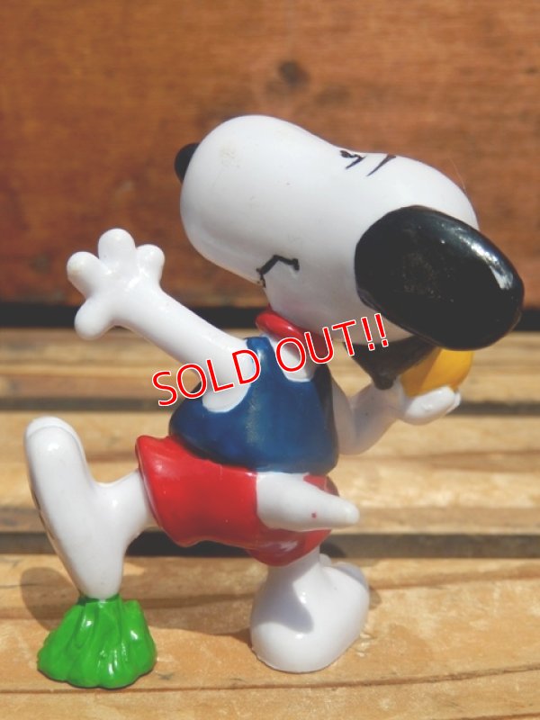 画像2: ct-130821-17 Snoopy / Schleich 80's PVC "Shot put"