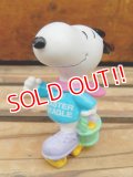 ct-130716-56 Snoopy / Whitman's 90's PVC "Easter Beagle Roller Skate"