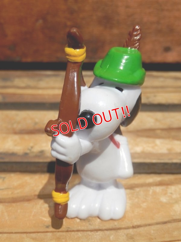 画像2: ct-130821-26 Snoopy /  Schleich 80's PVC "bow and arrow"