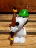 画像2: ct-130821-26 Snoopy /  Schleich 80's PVC "bow and arrow" (2)