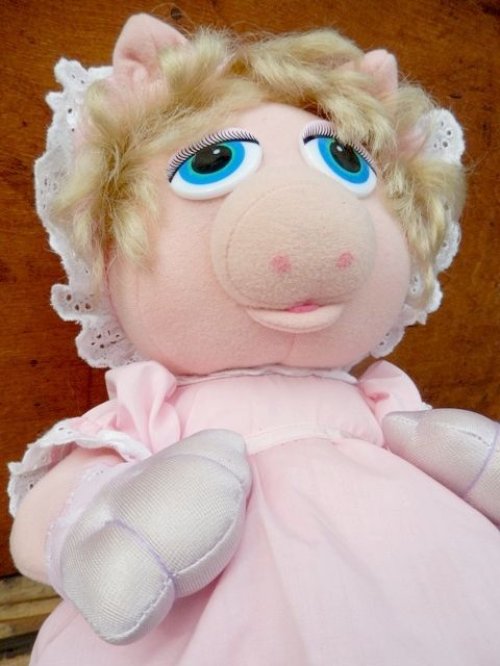 他の写真1: ct-130423-10 Baby Miss Piggy / Little Boppers 80's Plush doll