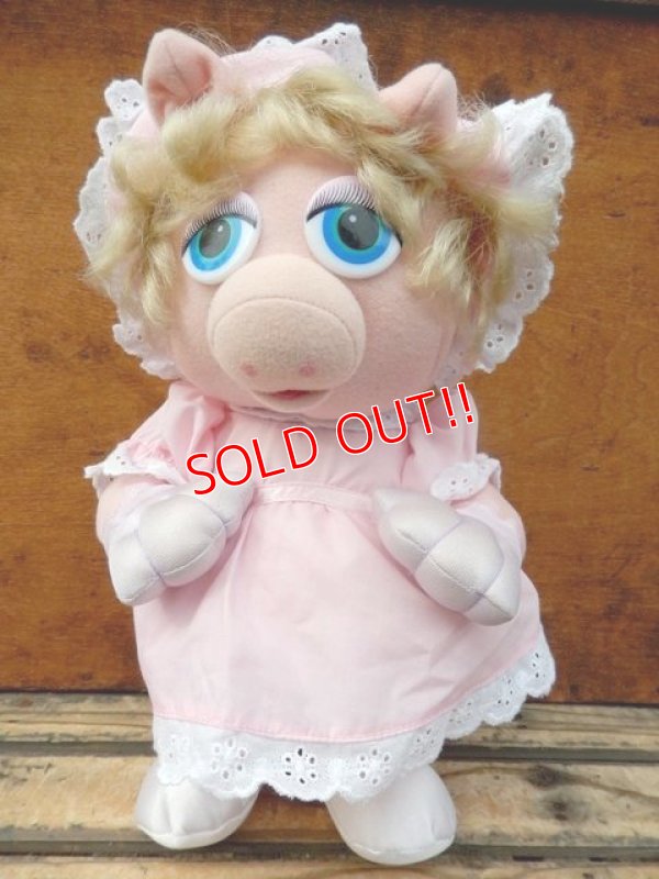 画像1: ct-130423-10 Baby Miss Piggy / Little Boppers 80's Plush doll