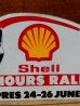 画像3: ad-821-17 Shell / 24 Hours Rally 80's Sticker (3)