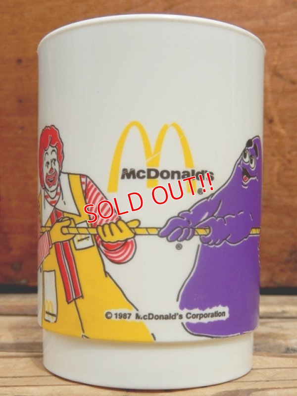 画像1: ct-130825-01 McDonald's / 80's Plastic cup