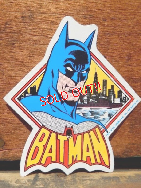 画像1: ad-821-18 Batman / 80's Sticker