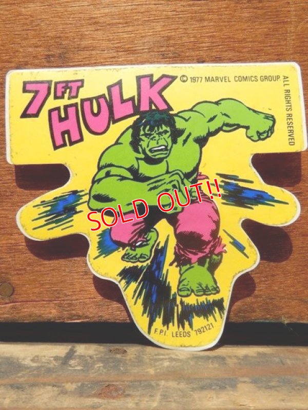 画像1: ad-821-20 Incredible Hulk / 70's Sticker