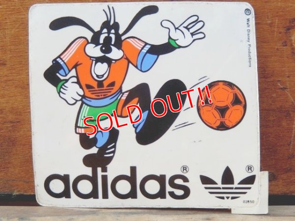 画像1: ad-821-18 Goofy × adidas / 70's Sticker (B)