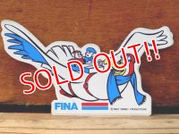 ad-821-23 The Rescuers × FINA / 70's-80's Sticker (C)