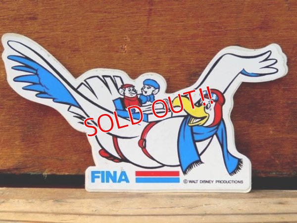 画像1: ad-821-23 The Rescuers × FINA / 70's-80's Sticker (C)