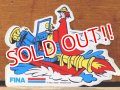 ad-821-21 The Rescuers × FINA / 70's-80's Sticker (A)