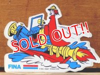 ad-821-21 The Rescuers × FINA / 70's-80's Sticker (A)