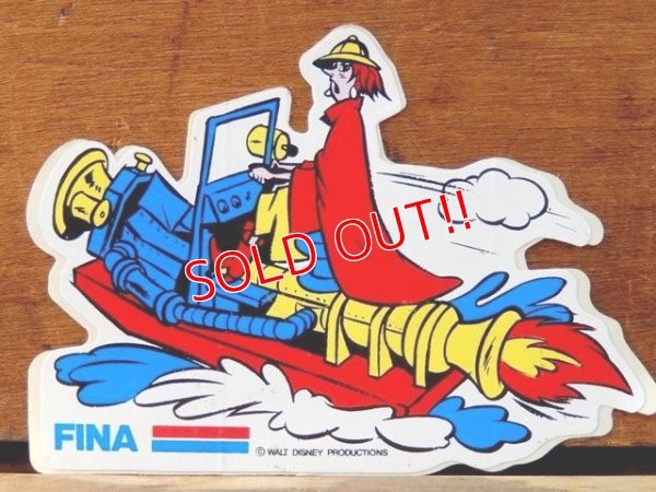 画像1: ad-821-21 The Rescuers × FINA / 70's-80's Sticker (A)