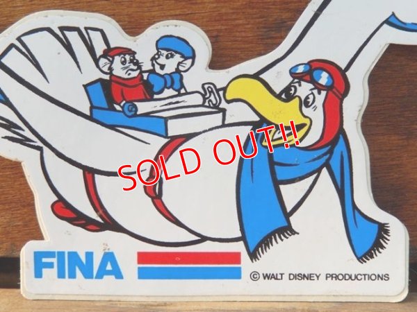 画像2: ad-821-23 The Rescuers × FINA / 70's-80's Sticker (C)