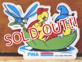 ad-821-22 The Rescuers × FINA / 70's-80's Sticker (B)