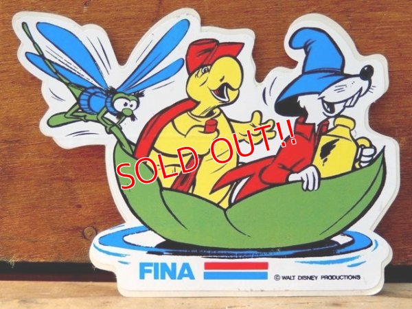画像1: ad-821-22 The Rescuers × FINA / 70's-80's Sticker (B)