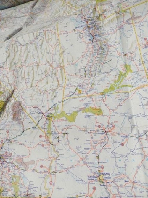 他の写真1: ad-110803-05 Gulf / 60's Central and Western United States Road Map