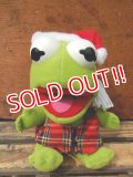 ct-130820-04 Baby Kermit / 80's Plush doll (Santa)