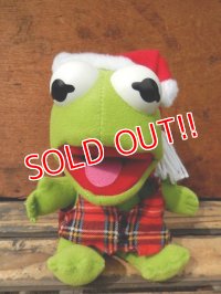 ct-130820-04 Baby Kermit / 80's Plush doll (Santa)