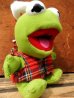 画像3: ct-130820-04 Baby Kermit / 80's Plush doll (Santa) (3)